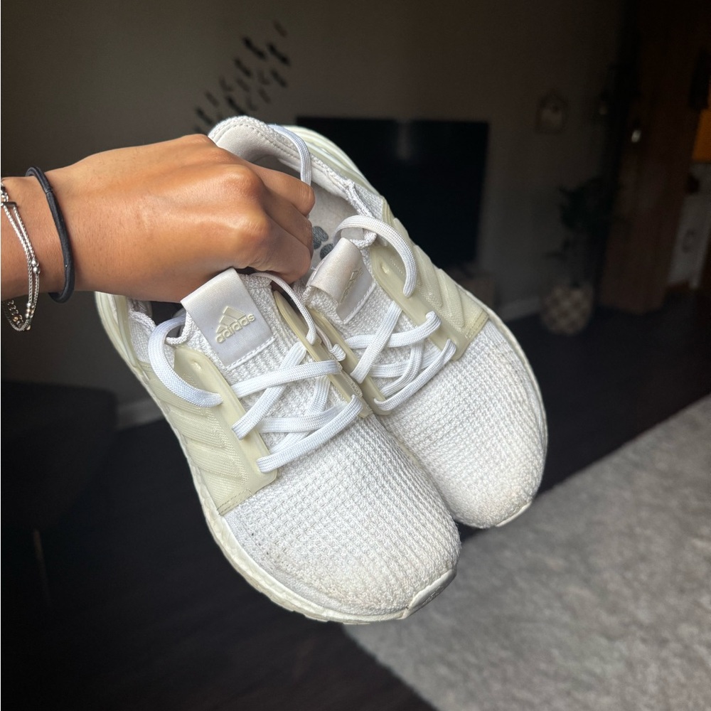 Women’s All White Adidas Ultraboosts • 6 - Picture 2 of 6